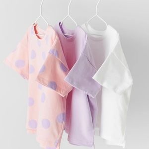 ZARA PACK OF THREE TEES 9/12